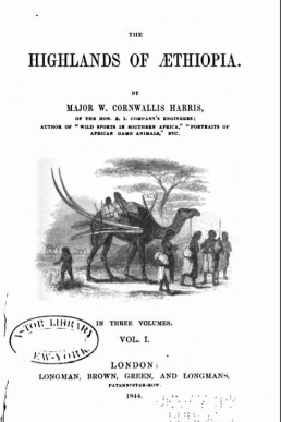 The highlands of Ethiopia Volume 1